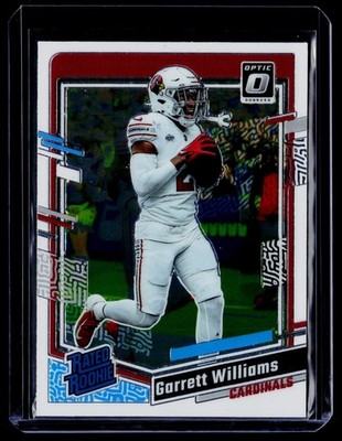 2023 Donruss Optic #203 Garrett Williams F43