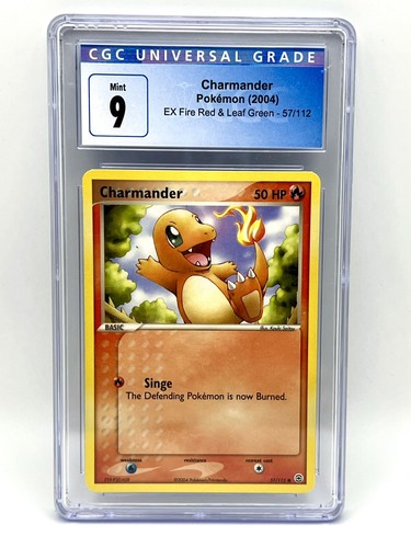 Charmander graded CGC 9 for sale on eBay