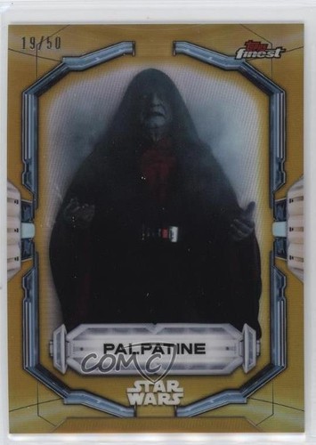 Carte Star Wars Topps Finest 2022 – Alistair Petrie (General Draven) Bleue Auto #/150