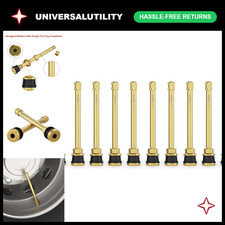 10pcs 4-38 Semi Truck Valve Stems For 0.625 Rim Hole - Durable Tire Accessori