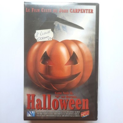 HALLOWEEN 1 / VHS PAL FR / Sealed in Folie / John Carpenter Horror Slasher Kult