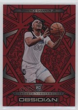 2024 Panini Obsidian Electric Etch Red Flood Terrence Shannon Jr Rookie RC 1p0q