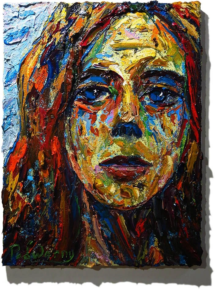 USAヴィンテージ　女の子のアート Vintage Girl Painting for sale | eBay