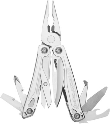LEATHERMAN, Wingman Multitool with Spring-Action Pliers and Scissors, Stainless