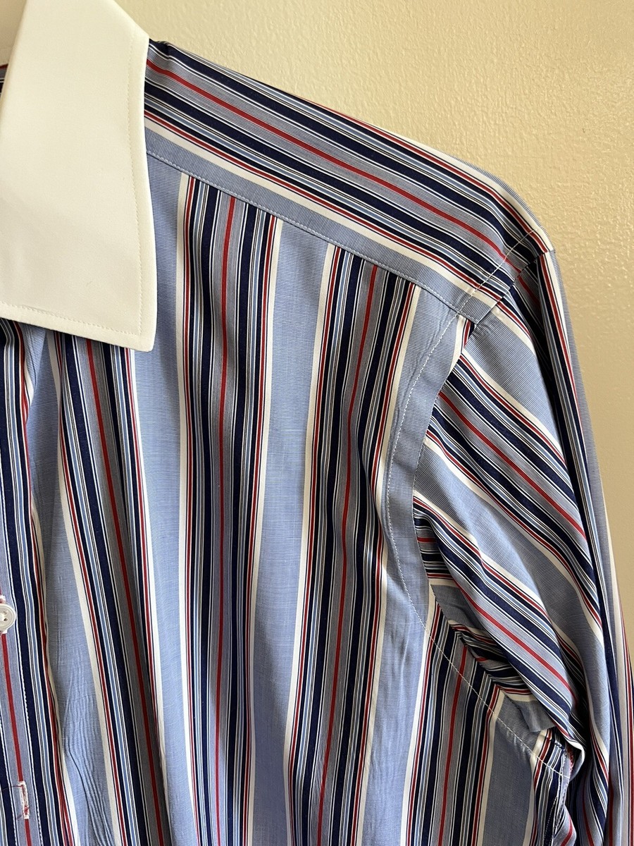 小物 TURNBULL & ASSER KINGSMAN + Turnbull & Asser White Bib-Front Cotton Tuxedo