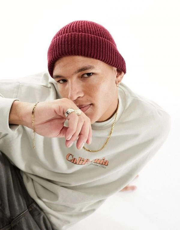 Fisherman deals mini beanie
