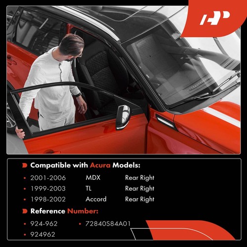 A-Premium Door Check Rear RH Right for Honda Accord 1998-2002 Acura MDX 01-06 TL - Picture 2 of 10