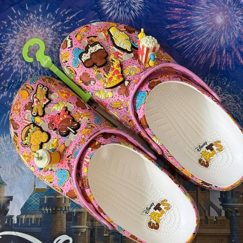 Crocs Disney Eats US Men's Size M6 W8 Mickey Mouse Snacks Classic