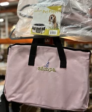 New Zampa Portable Foldable Pet playpen Exercise Pen Carrying Dog Cat 28"