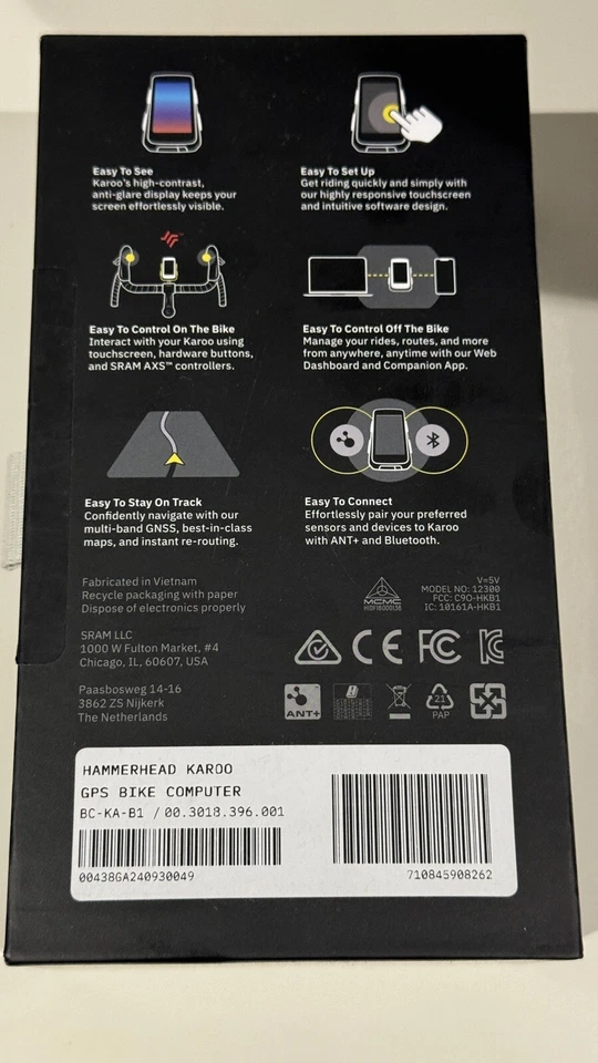 Hammerhead Sram Karoo 3 GPS Bike Computer|BRANDNEW - Image 2 of 4