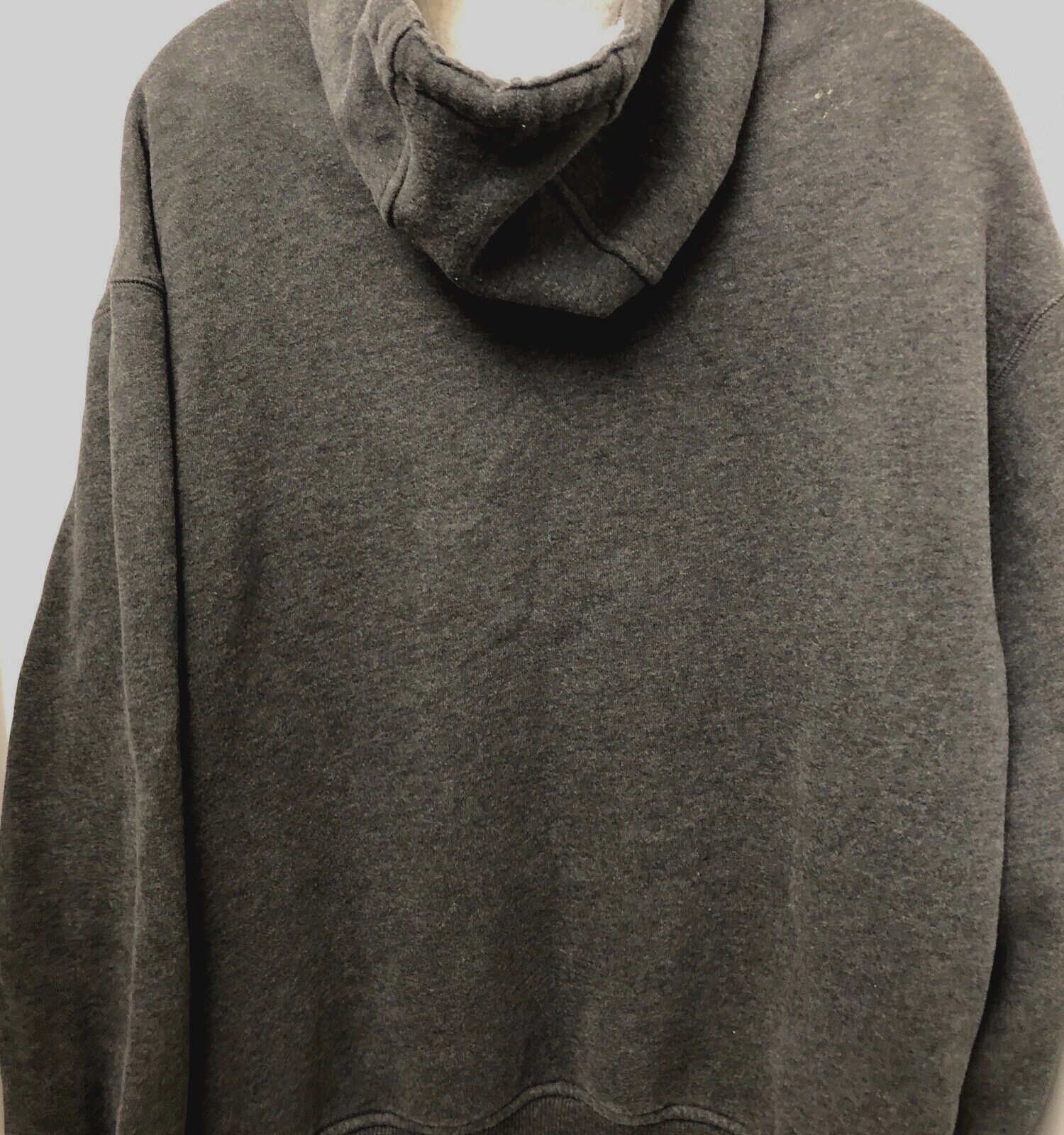 Felpa con cappuccio Fila Athletic zip grigio verde uomo taglia large