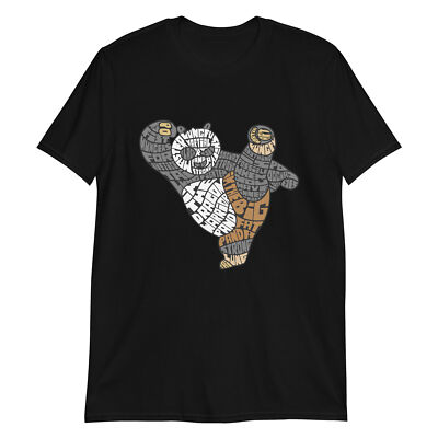 Warrior-Panda Short-Sleeve Unisex T-Shirt