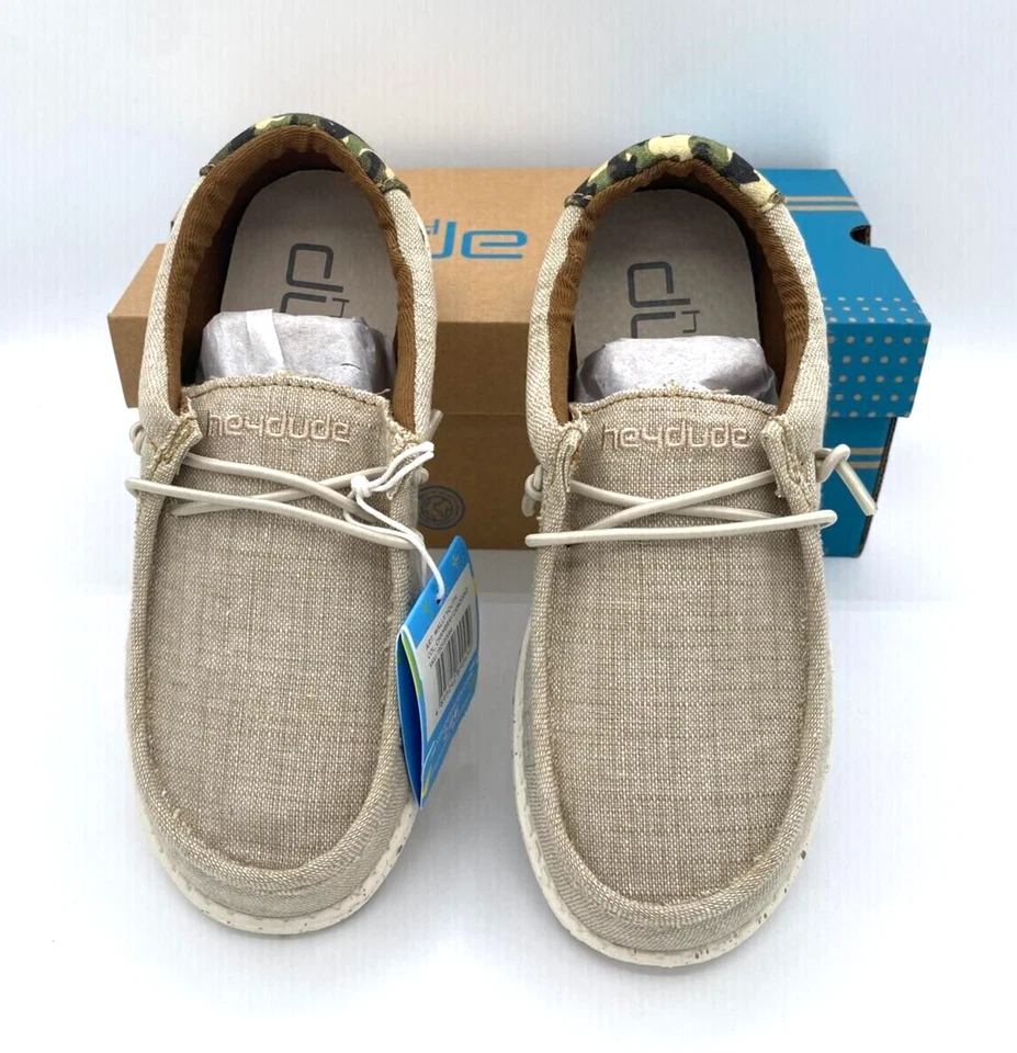 Camodino Hey Dude Wally Youth Chambray - EU 31 US Talla Niño 12 Foto 3 de 4