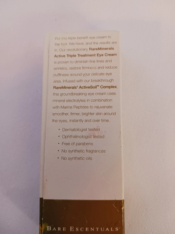 Crema de ojos Bare Escentuals RareMinerals Foto 3 de 3
