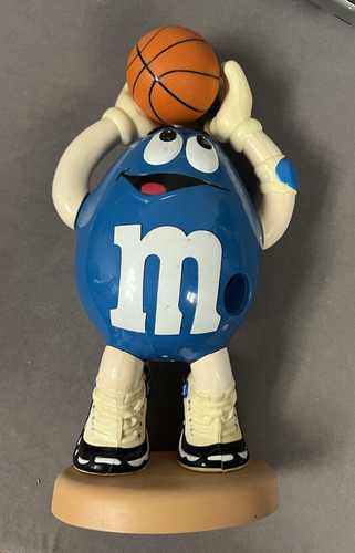 Vintage M&M Candy Dispenser Blue Peanut M&M Basketball Player | eBay