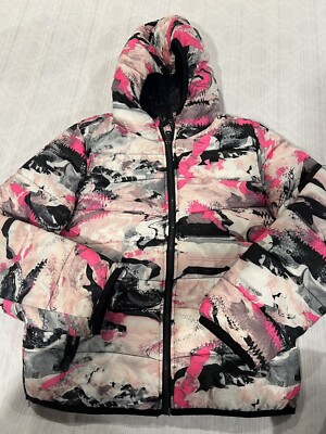 Under Armour Girls Print Prime Puffer Jacket Size Large Youth | eBay
