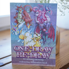 Libro de arte peludo One Draw Re Draw Kemono Xion Wisteria Way A5/26P Doujinshi C103