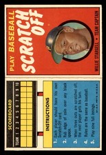 1970 Topps Scratch-Offs Baseball #21 Willie Stargell EX/MT *d3