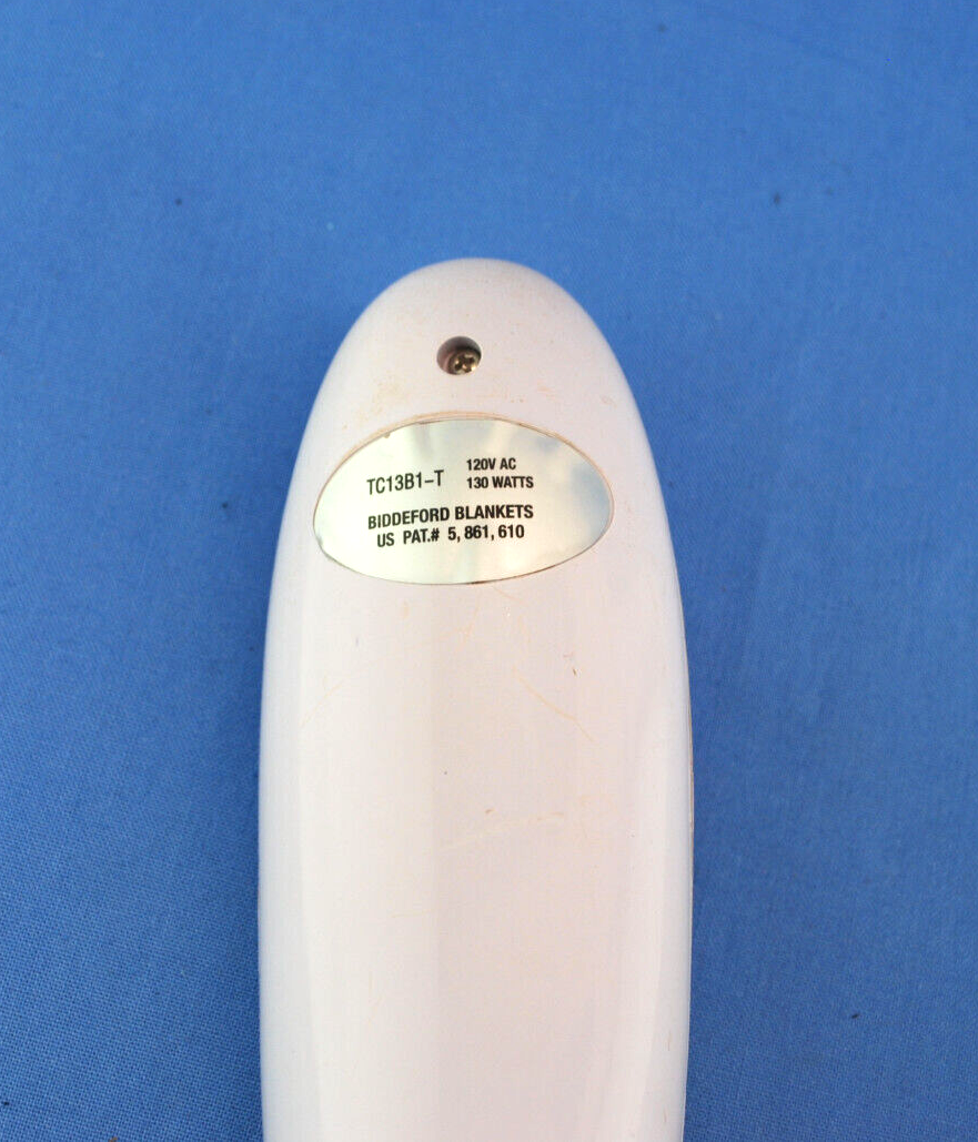 Biddeford TC13B1-T White Electric Blanket Controller 4 Prong FREE USA  SHIPPING – St. John's Institute (Hua Ming)