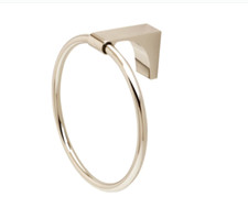 Alno Luna 6 Inch Diameter Towel Ring Model:A6840-PN