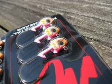 2 CARDS OF MATZUO HEAVY METAL JIG HEADS 1/8 OZ (MMJ18-OZB) 6 JIGS TOTAL TB2