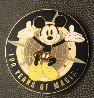 Disney Magic Compass Disney pin 6373 Walt Disney World Mickey Mouse 100 Years of Magic ...