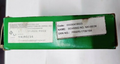 NKI95/36 Needle Roller Bearing with inner ring NEW OPEN NA NK 105/36 NKI 95/36