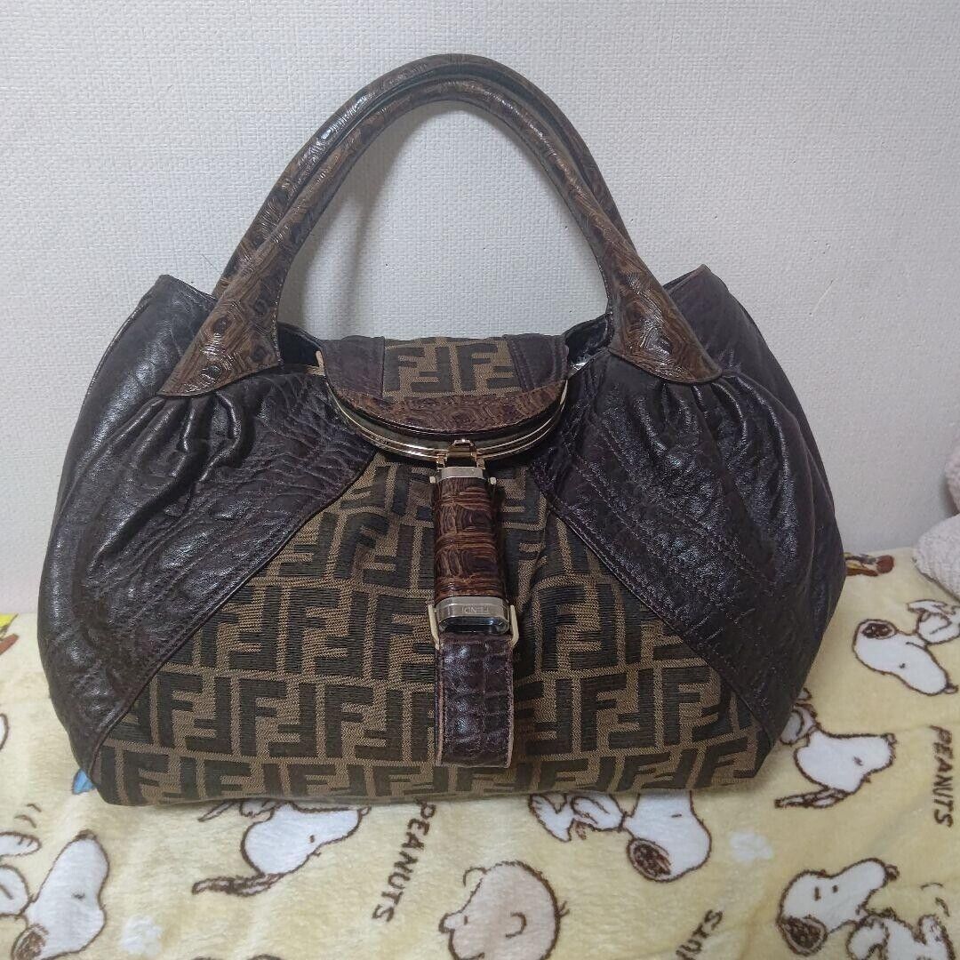 Fendi, Bags, Vintage Fendi Spy Zucca Bag