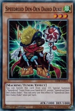 LED8-EN013 SPEEDROID DEN-DEN DAIKO DUKE COMMON 1ST EDITION YuGiOh CARD