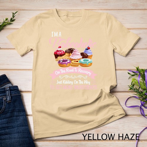 T-Shirt I'm a Bakeholic lustig Backenbäcker Cupcake Kochen Unisex - Bild 15 von 15