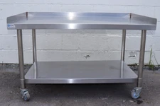 Klinger's PES-3048 48" Stainless Steel Equipment Stand, w/ Casters, Used