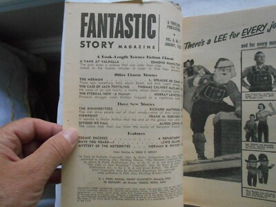 FANTASTIC STORY Magazine-JANUARY,1953 | eBay