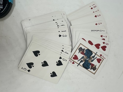 Official Branding Iron Western Playing Cards Linen Finish Double G Design 1995 V - Picture 4 of 7