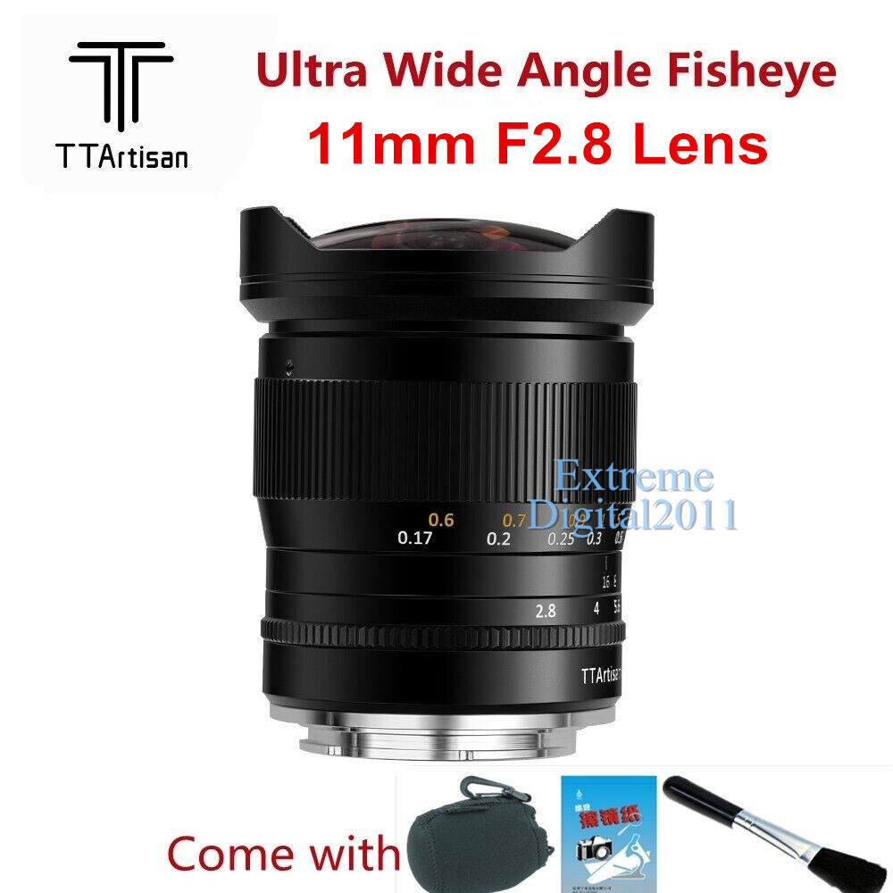 TTArtisan 11mm F2.8 Fisheye Full Frame Lens for Nikon Z Sony TTArtisan 11mm F2.8 Fisheye Full Frame Lens for Nikon Z Sony