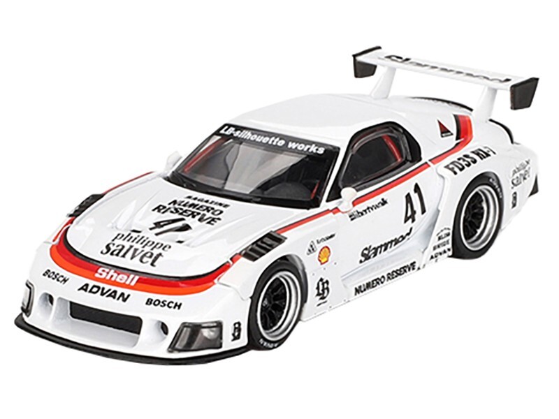 ミニカー MINIGT RX-7 MAZDA RX-7 LB-SUPER SILHOUETTE #41 NUMERO RESERVE 1/64 MODEL