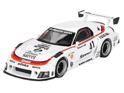 か*ゅ様 チェイス MINIGT LB-SUPER SILHOUETTE #41 MAZDA RX-7 LB-SUPER SILHOUETTE #41 NUMERO RESERVE 1/64 MODEL