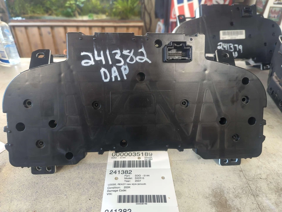 Спидометр GMC SIERRA 1500 07 08 09 10 11 12 13 калибр кластер ID 25799989 200K - Изображение 4 из 4