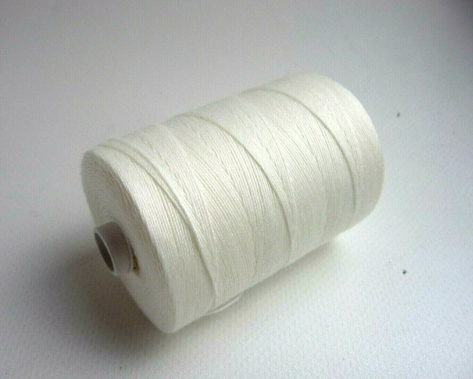 Persenningstoff Nähgarn Persenning Markise Neu Farbe rein weiss Fb.2 25/3 500m