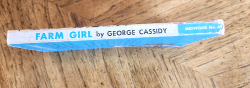Farm Girl by George Cassidy Midwood Sleaze # 49 - 1960 (GD) - Picture 3 of 4