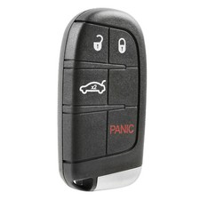 Remote Black 4-button Car Key Fob For 2015 2016 2017 Fiat 500x M3n-40821302
