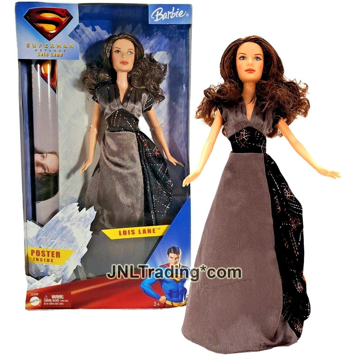 Barbie Superman Returns Lois Lane 人形 Year 2005 Barbie DC Movie Superman Returns 12