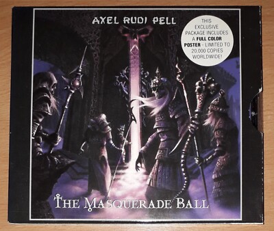 Axel Rudi Pell - The Masquerade Ball CD Limited Slipcase+Poster Zustand Sehr Gut