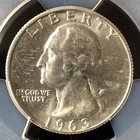 1963-D 25C Washington Quarter Dollar PCGS MS65        39762571