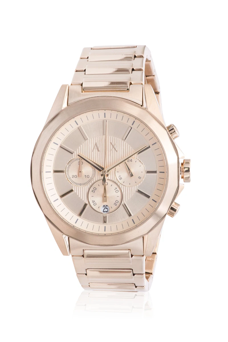 Armani Exchange Gold-Tone AX2602 eBay Mens | Watch Drexler