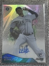 2014 Topps High Tek Roenis  Elias Auto Autograph