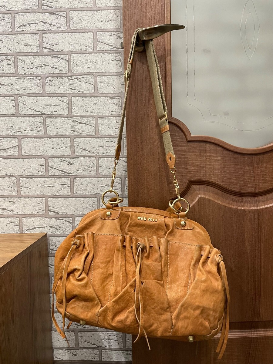 Vintage Miu Miu Leather Satchel Shoulder Bag | eBay Vintage Miu Miu Leather Satchel Shoulder Bag | eBay