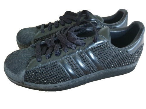 Adidas Superstar Swarovski UK10 Black 