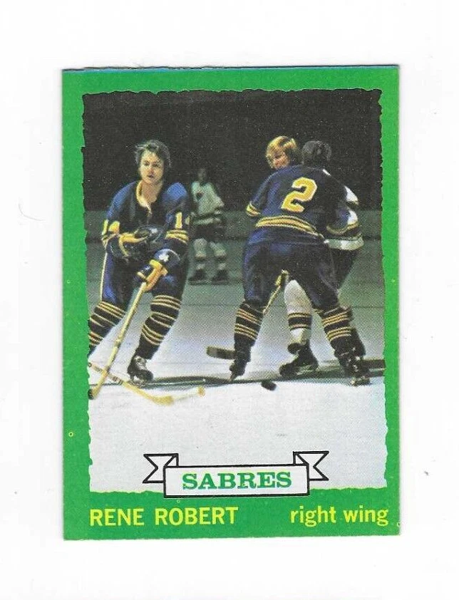 1973-74 TOPPS RENE ROBERT #139 BUFFALO SABRES