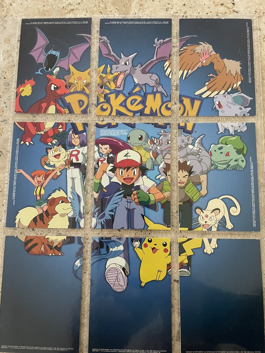 POKEMON TOPPS TV ANIMATION EDITION COMPLETE SET Season 1-2 | eBay