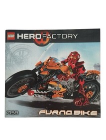 LEGO #7158 - 2010 Hero Factory Vehicles: Furno Bike with Manual - NO BOX